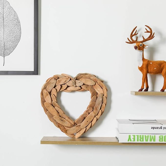 20 Pcs Natural Driftwood Pieces Branch Slices Craft Sticks Beach Decor - Image 3