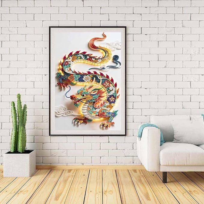 Dragon Special Shape Diamond Art Kits - Image 4
