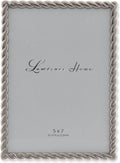 Lawrence Frames Metal Frame, Rope Design, Brushed Nickel by LawrenceFrames