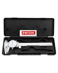 6 Inch Dial Caliper +/-0.001 Inch Accuracy, Shockproof Hardened Stainless Steel Metal 4-Way Measurement Calipers Measuring Tool with Plastic Case