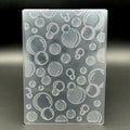 3D Plastic Embossing Folder Template Bubbles Texture A6 Size by Unknown