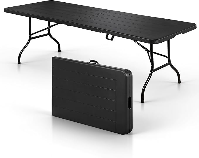 SUPER DEAL 8FT Folding Picnic Table by Superdeal