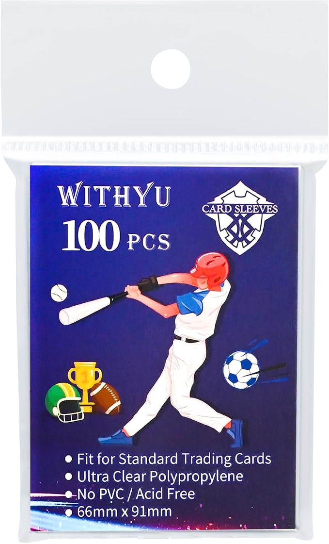 400 Pcs Soft Trading Card Sleeves, Top Loading Penny Card Sleeves - Image 8