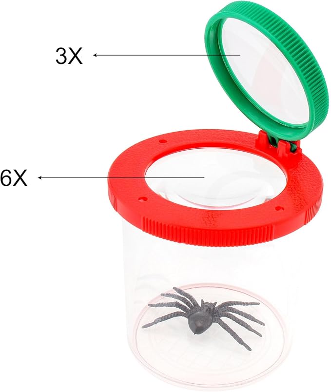 2 Pieces Magnifying Insect Box, Insert Bug Viewer, Bug Magnifier Container - Image 2