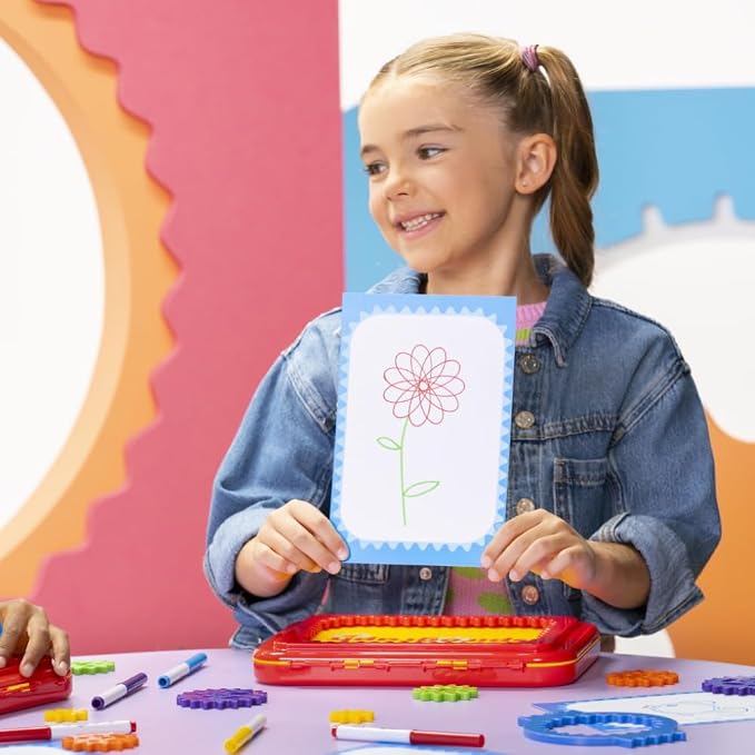 Spirograph Jr. — Jumbo Sized Gears Classic Retro Toy - Image 8