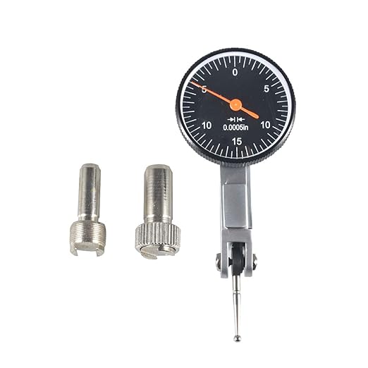 Precision Black 0.030" Test Indicator 0.0005" GR. DIAL Reading 0-15-0 New
