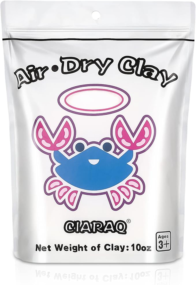 CiaraQ Air Dry Clay Kit – White Modeling Clay | by CiaraQ
