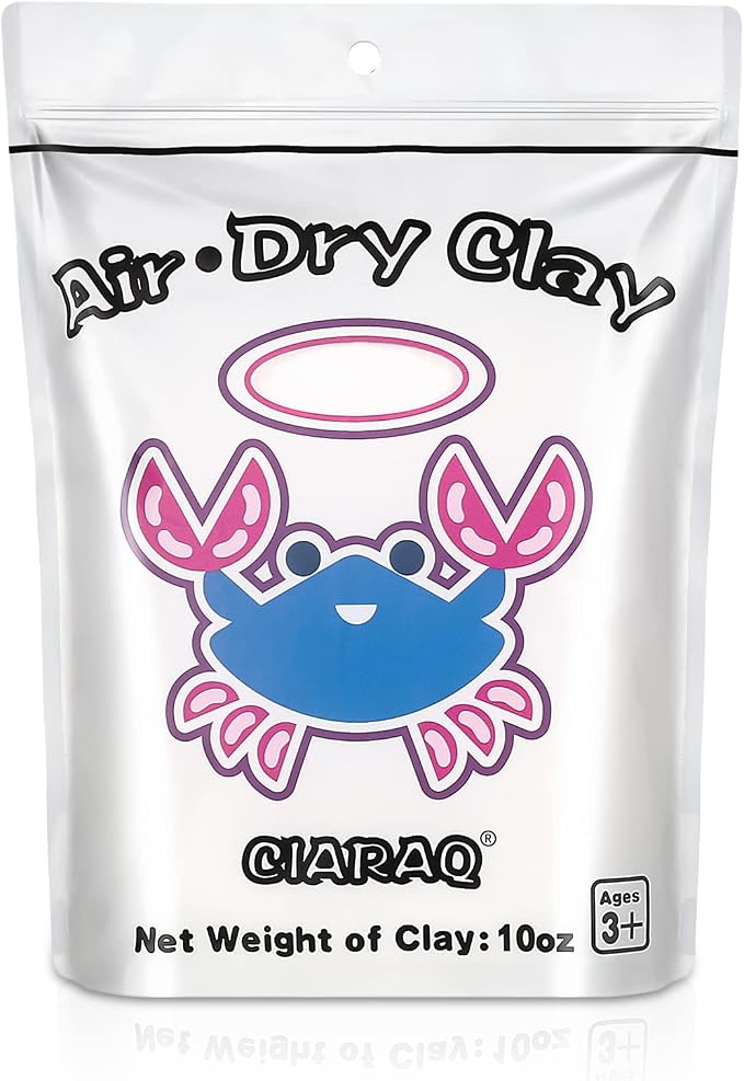 CiaraQ Air Dry Clay Kit – White Modeling Clay | - Image 9