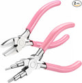 Mudder 2 Pieces Jewelry Making Tool Bail Making Pliers 6 in 1 Jewelry Wire by Mudder