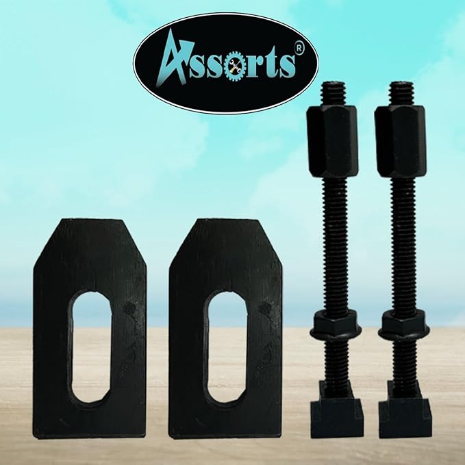 Assorts M6 Clamp Kit Set (6 mm) suitable for 3" (75mm) & 4" (100 mm) Rotary Table