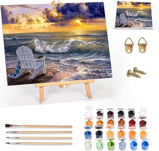 Ledgebay DIY Paint by Numbers Kit by Ledgebay