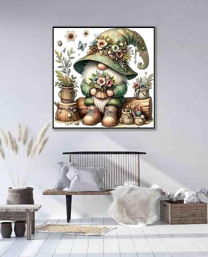 Gnome Stamped Cross Stitch Kits - Image 4