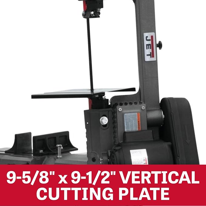 JET 5" x 6" Horizontal/Vertical Bandsaw, 1/2 HP, 115/230V 1Ph (Model HVBS-56)