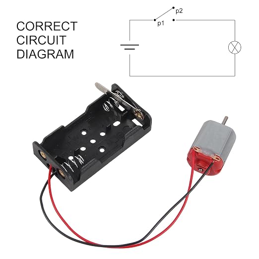 DC Motors Kit DIY Science Projects DC Motor Kit 3V-12V 25000RPM Mini Electric - Image 3