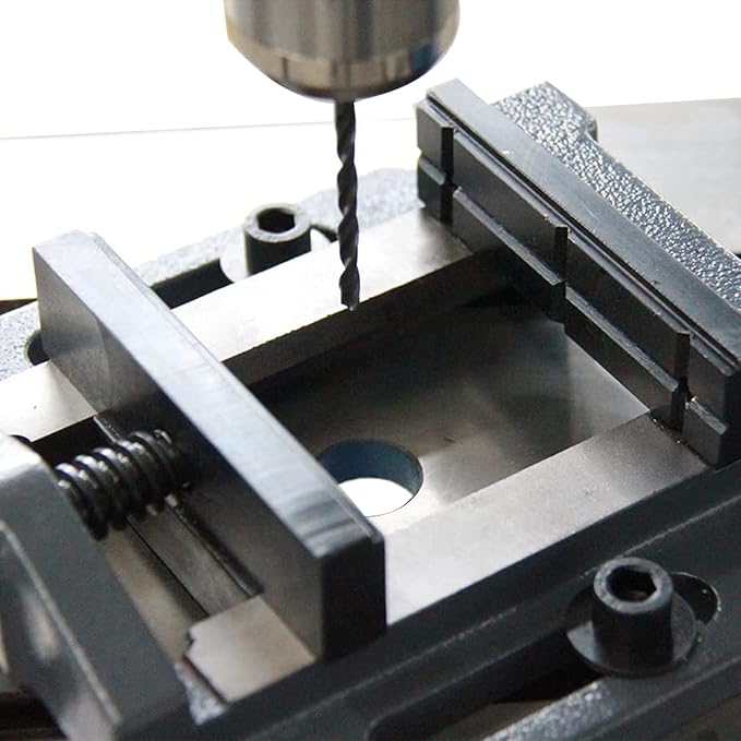 KAKA INDUSTRIAL Drill Press Clamping Vice,Precise Drilling Press Vise (BSM-150N)