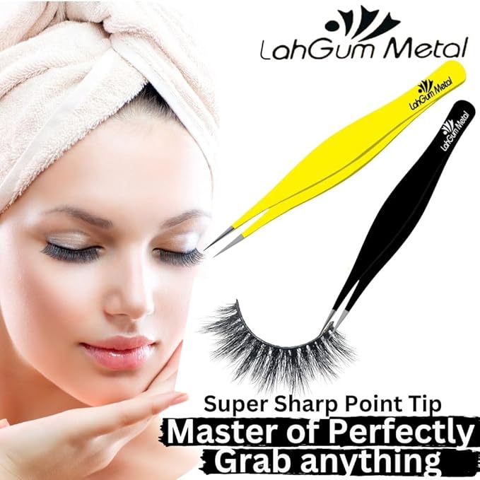 Super Sharp Pointed Tweezers Precision Fine Point Tip Ingrown Hair Removal Kit - Image 6