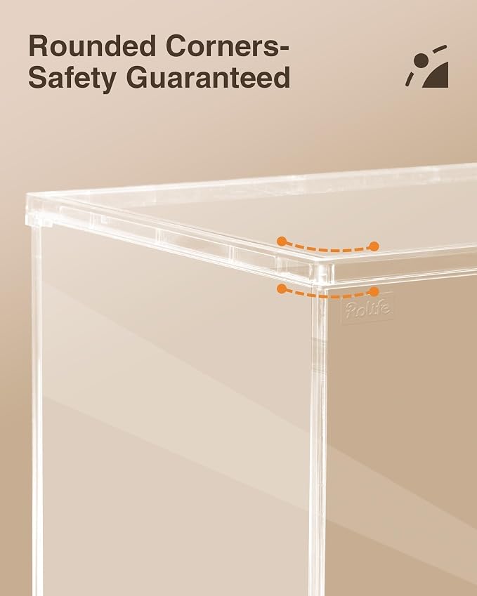 Rolife Clear Acrylic Display Case - Image 7