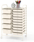 BECOMFORT 15-Drawer Rolling Cart by BECOMFORT