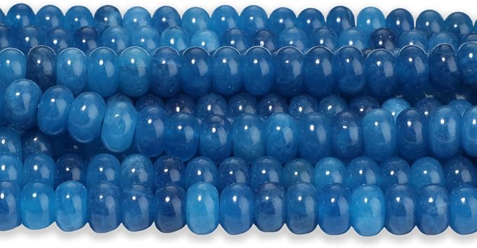 Songxi 5x8mm Natural Kyanite Stone Rondelle Beads, Gemstone - Image 7