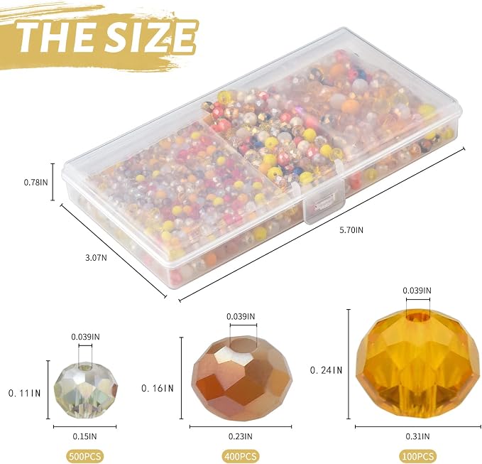Wholesale 4/6/8mm Crystal Rondelle Beads - Image 3