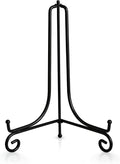 Artliving Plate Stands for Display, 15Inch Black Iron Easel Plate Display Photo by Artliving