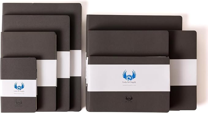 Landscape-Shaped Sketchbook, 8.25 x 5.5 inches, Lays Flat Flexible Sketch Book - Image 5