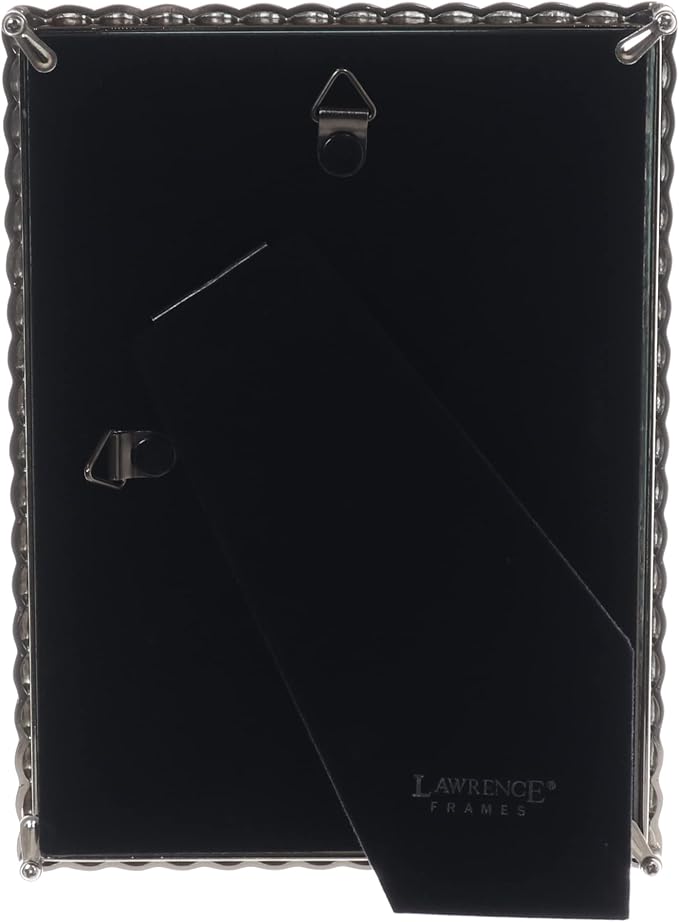 Lawrence Frames Metal Frame, Rope Design, Brushed Nickel - Image 4