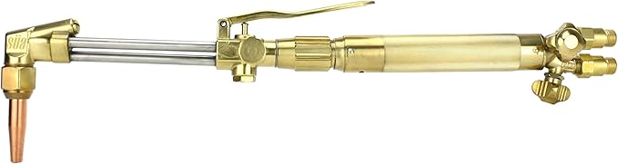 SÜA - Heavy Duty Oxy-Fuel Torch Compatible with Harris with Check Valves + Cutting Tip (Acetylene)