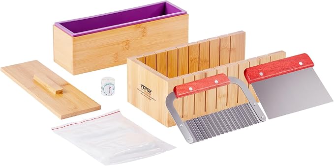 VEVOR Soap Making Kit, Bamboo Cutting Box and Inner Box - Image 9
