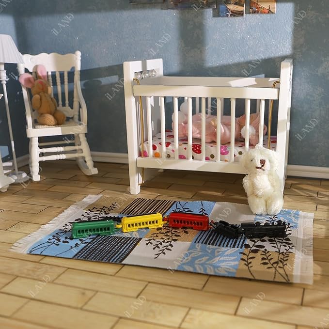 iLAND Miniature Dollhouse Accessories of Carpet - Image 4