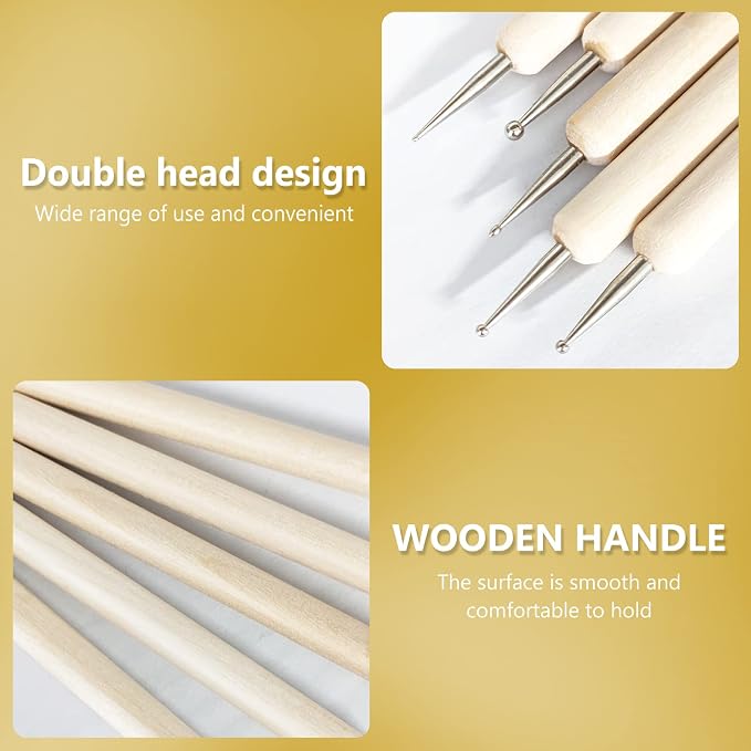 10Pcs Dotting Tools, Ball End Dot Art Tools - Image 4