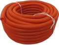 Flexible Polyethylene HDPE Non-Split Corrugated Wire Loom Tubing (Orange, 1" Dia. x 100 ft)