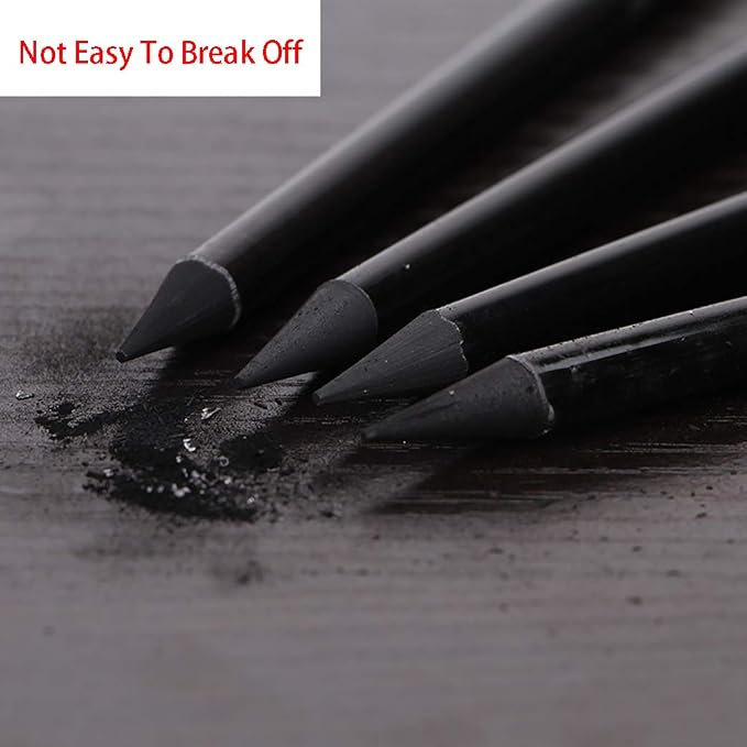 YYMIYU Full Graphite Pencils set 6 Piece.HB/2B/4B/6B/8B/EE - Image 6