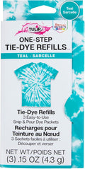 Tulip One-Step Tie-Dye Kit, 3 Fabric Dye Refill Packs by Tulip