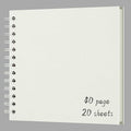 DIY Scrapbook Album 7x7 Inch, Hardcover Kraft Paper Scrap Book Photo Album by Sprsthai