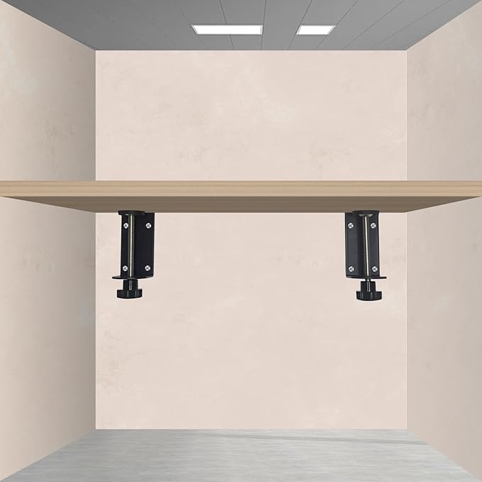 3 inch C-Clamp with Four Small Holes in the back, 4-Pack Adjustable Desk C Clamps for Range 0.35"~3.37", Versatile Clamp for Brake, Parts Assembly, Fastening, Welding, Woodwork, Metal Work
