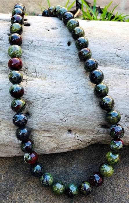 Zenkeeper 116-120 Pcs Dragon Blood Jasper Beads - Image 5