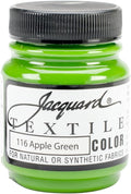 Jacquard Textile Paint 2.25 Oz Apple Green by Jacquard