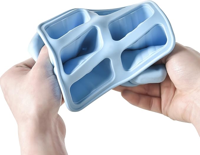 Popsicle Mould，Popsicle Maker Popsicle Molds 6 Pieces Silicone Ice Pop Molds - Image 3