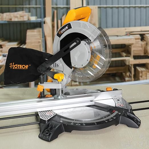 Hoteche 8-1/4-Inch Circular Saw Blade for Aluminum 80-Tooth Tungsten Carbide-Tipped Blade High-Performance Professioal Saw Blade for Miter Saw and Table Saws with 1-inch, 13/16-inch, 5/8-inch Arbor