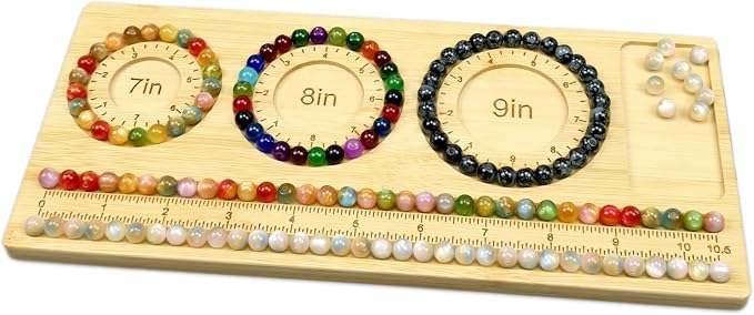 Petoysoso Bead Boards for Jewelry Making, Bamboo Beading Board for Jewelry - Image 4
