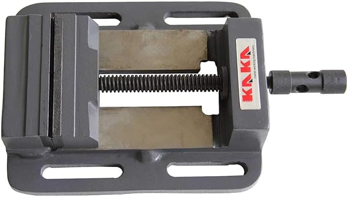 KAKA INDUSTRIAL Drill Press Clamping Vice,Precise Drilling Press Vise (BSM-125)