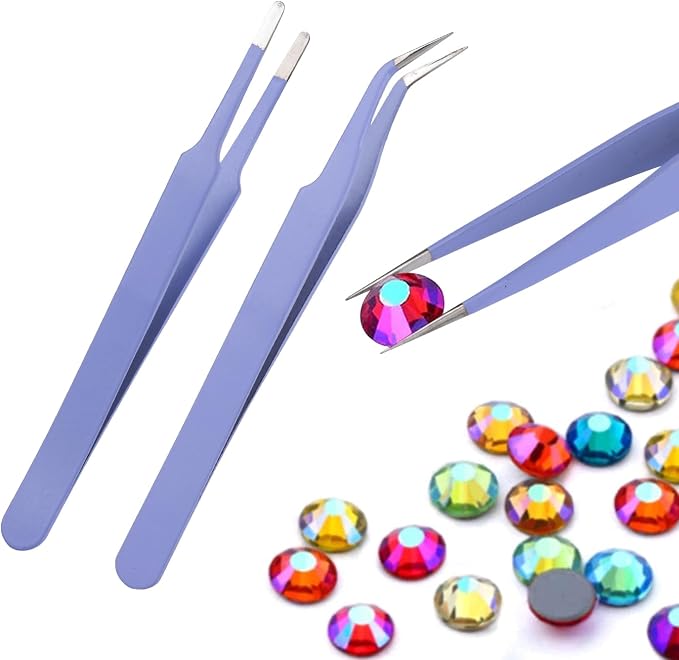 11 Pcs Silicone Resin Mold Tools Set Stirring Needle Spoon Tool Tweezers - Image 5