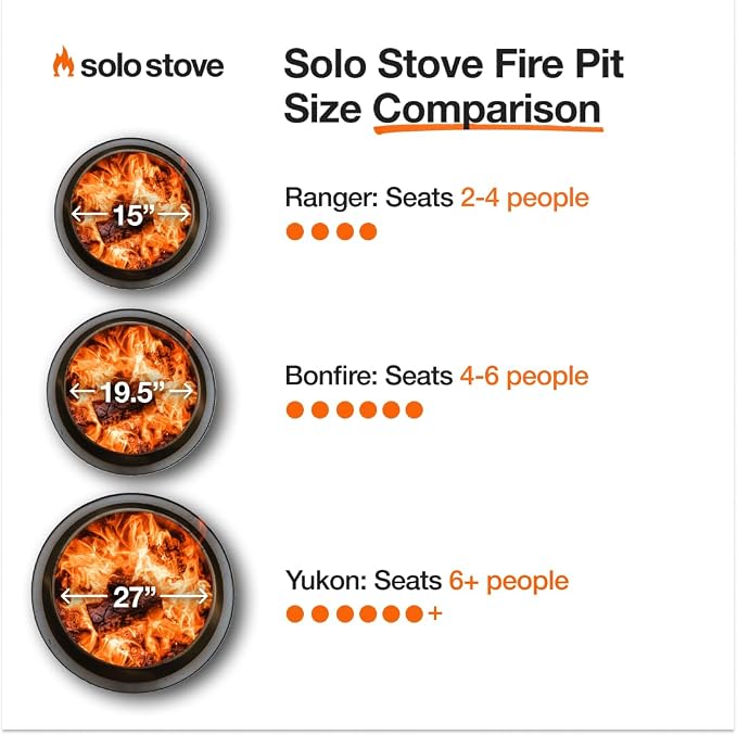 Solo Stove Yukon 2.0, 27 Inch Smokeless Fire Pit - Image 3