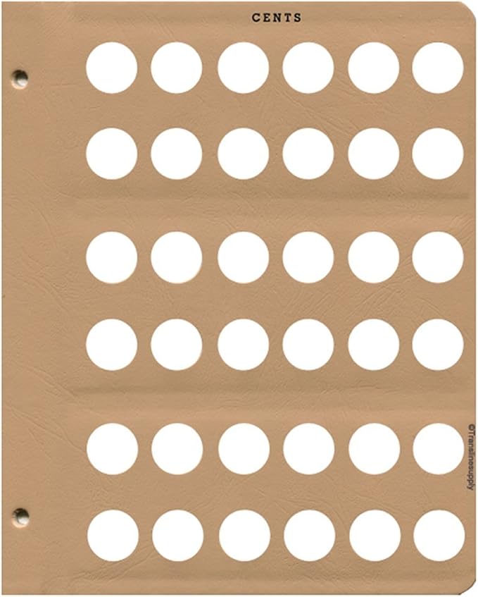 Dansco US/Canada Cents Blank Coin Album - Image 2