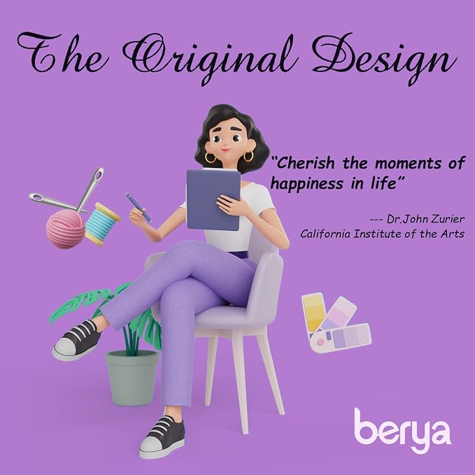 BERYA Funny Cactus Embroidery Kit - Image 4