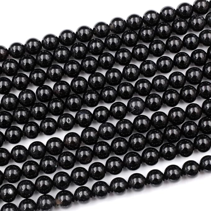 Zenkeeper 108 Pcs Black Onyx Beads - Image 2