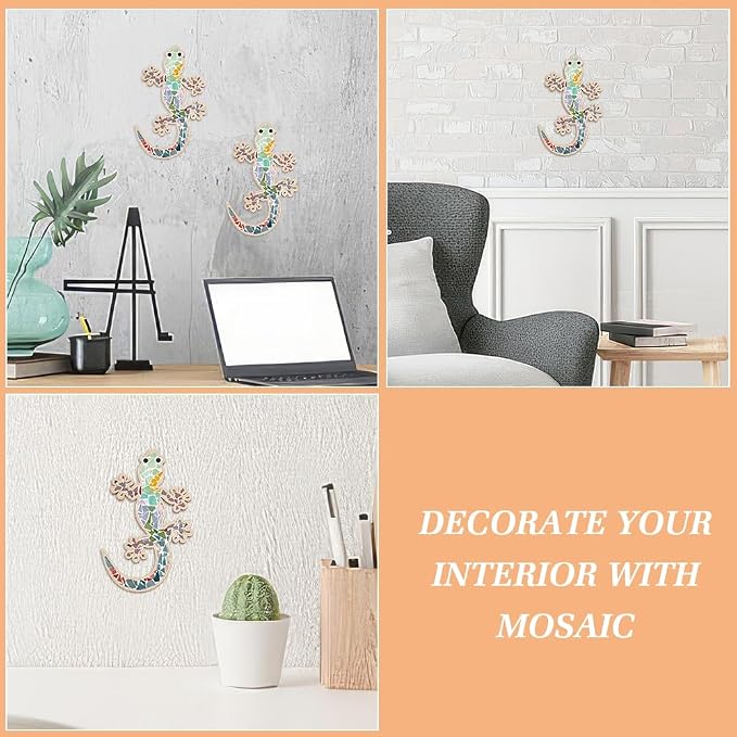 WEBEEDY 2 Set Lizard Mosaic Tiles Kit - Image 6