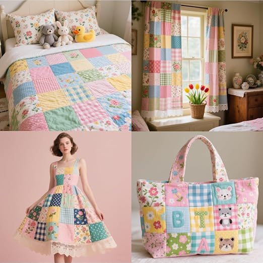 5 Quilting Rulers, Square Ruler Quilting Templates - Image 5