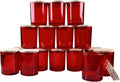 SHOWIN Thick Candle Jars for Making Candles 16 Pcs, 7 OZ Empty Jars by Showin